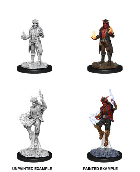 D&D: Nolzur's Marvelous Miniatures - Male Tiefling Sorcerer (90058)