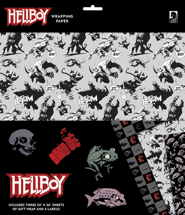 HELLBOY WRAPPING PAPER