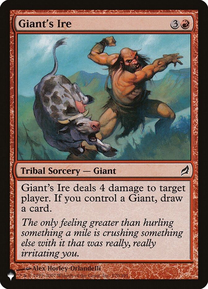 Giant's Ire (LRW-C-LIST)