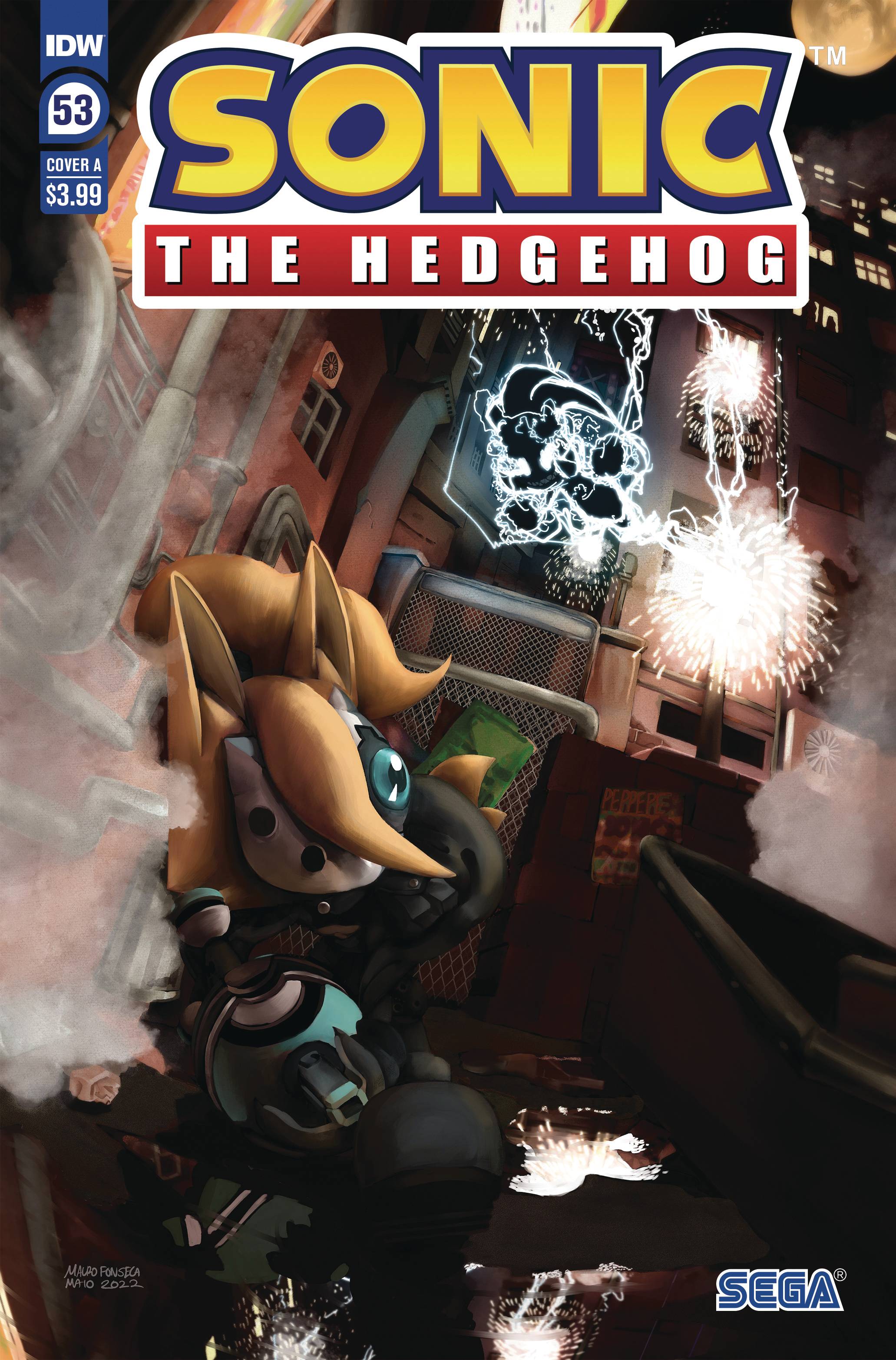 SONIC THE HEDGEHOG #53 CVR A FONSECA