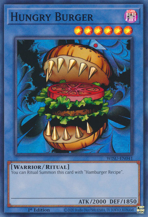 Hungry Burger (WISU-EN041) Super Rare - Near Mint 1st Edition