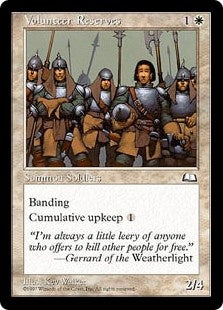 Volunteer Reserves (WTH-U)