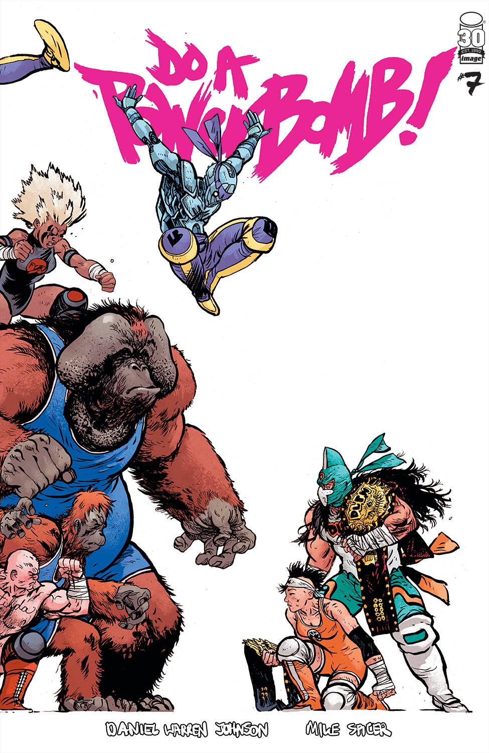DO A POWERBOMB #7 (OF 7) CVR A JOHNSON & SPICER