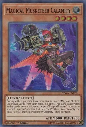 Magical Musketeer Calamity (SPWA-EN020) 1st Edition