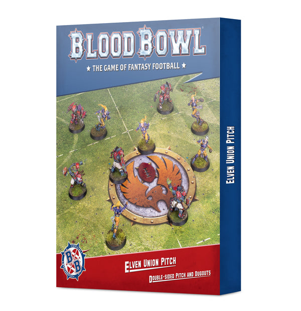 Blood Bowl: Second Season Edition - Pitch and Dugout Set: Elven Union