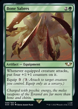 Bone Sabres (40K-R)