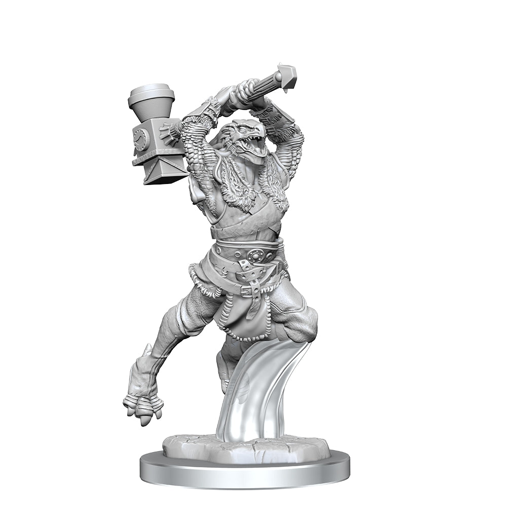 Critical Role: Unpainted Miniatures - Ravenite Half-Dragon Barbarian Female (90384)
