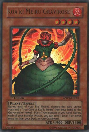 Koa'ki Meiru Gravirose (ANPR-EN083) Ultra Rare - Near Mint 1st Edition