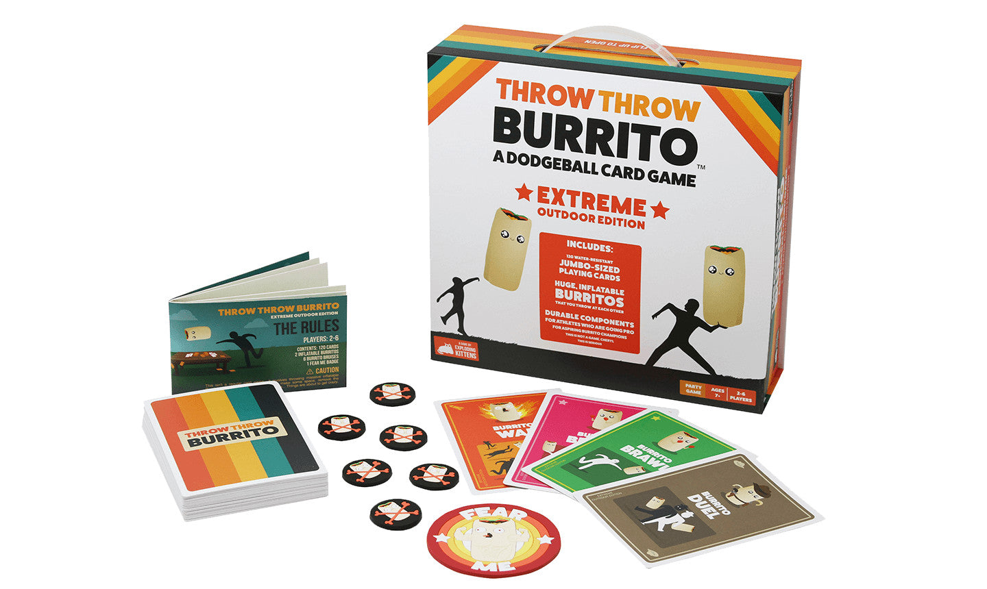 Throw Throw Burrito Game: Extreme Outdoor Edition