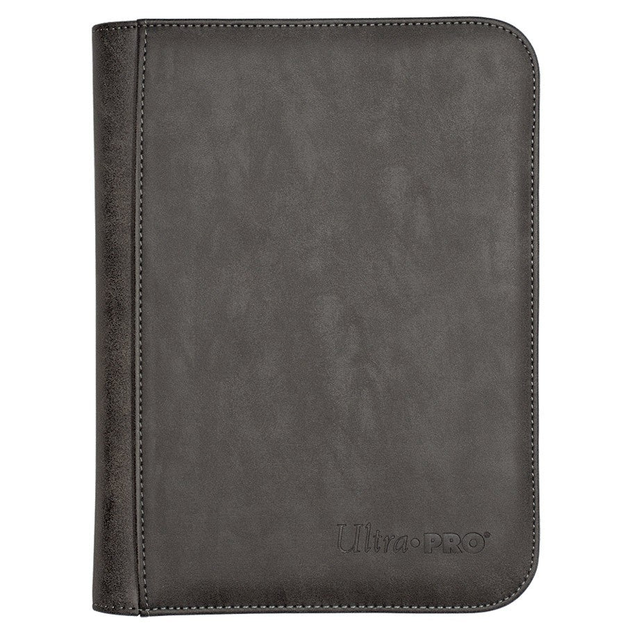 Ultra-PRO: 4-Pocket Premium PRO-Binder - Suede Collection: Jet