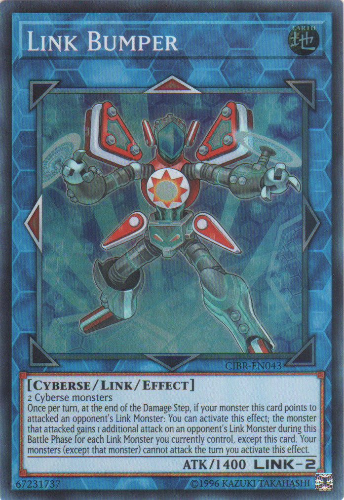 Link Bumper (CIBR-EN043) Super Rare - Near Mint Unlimited