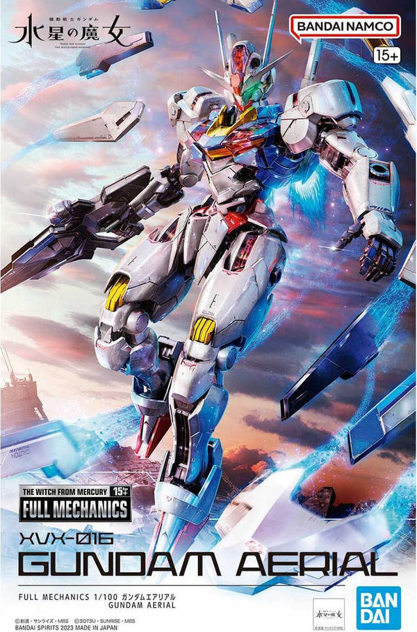 1/100 (Full Mechanics): Gundam: The Witch from Mercury - #03 XVX-016 Gundam Aerial
