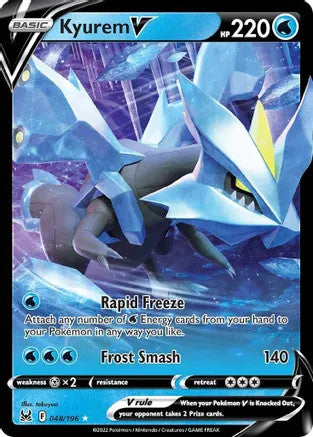 Kyurem V - 048/196 (SWSH11) Ultra Rare - Near Mint Holofoil