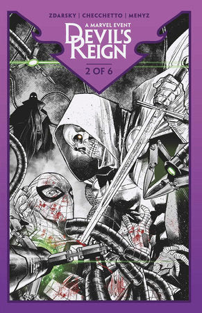 DEVIL'S REIGN #2 CHECCHETTO 2ND PRINTING VARIANT