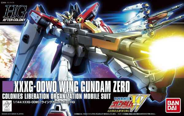 1/144 (HG-AC): Gundam Wing - #174 XXXG-00W0 Wing Gundam Zero Colonies Liberation Organization Mobile Suit