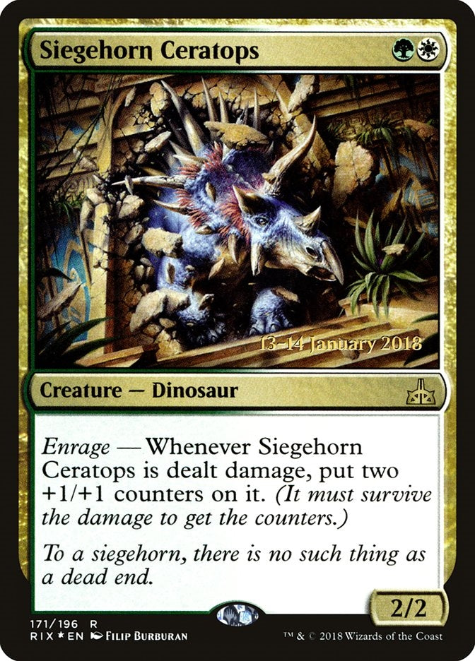 Siegehorn Ceratops (RIX-R-PRE)
