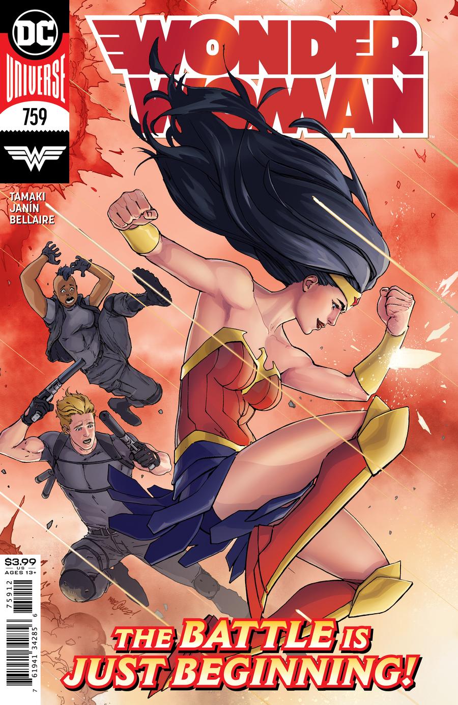 WONDER WOMAN #759 2ND PTG DAVID MARQUEZ RECOLORED VAR