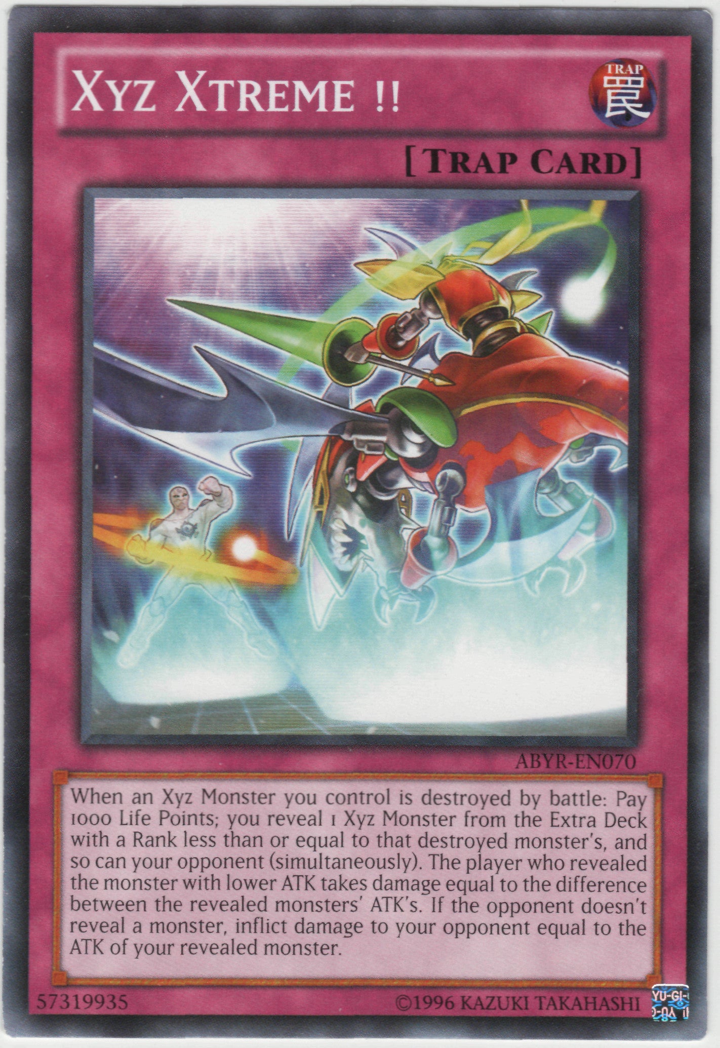 Xyz Xtreme !! (ABYR-EN070) Common - Near Mint Unlimited