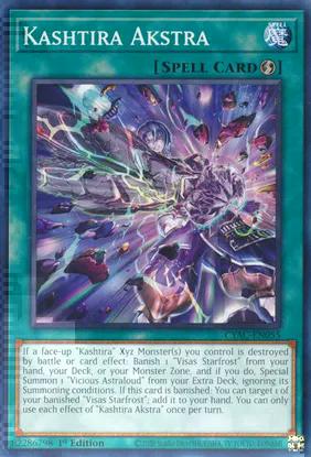 Kashtira Akstra (CYAC-EN055) Common - Near Mint 1st Edition