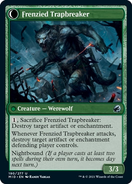 Outland Liberator//Frenzied Trapbreaker (MID-U)