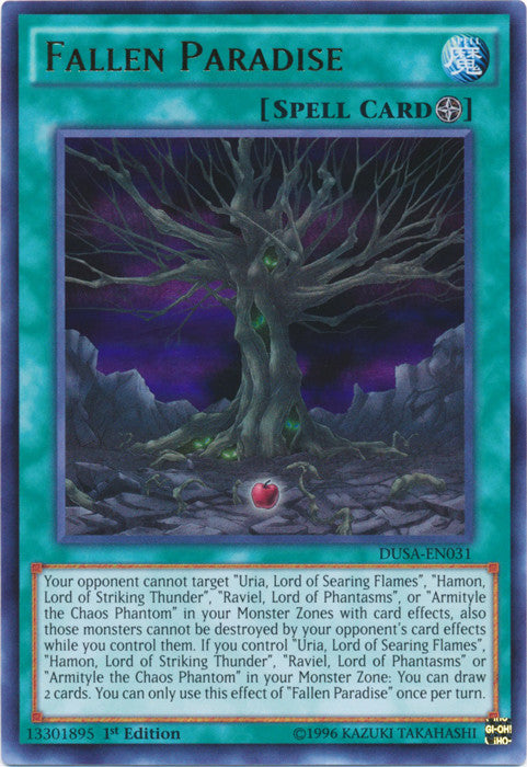 Fallen Paradise (DUSA-EN031) 1st Edition