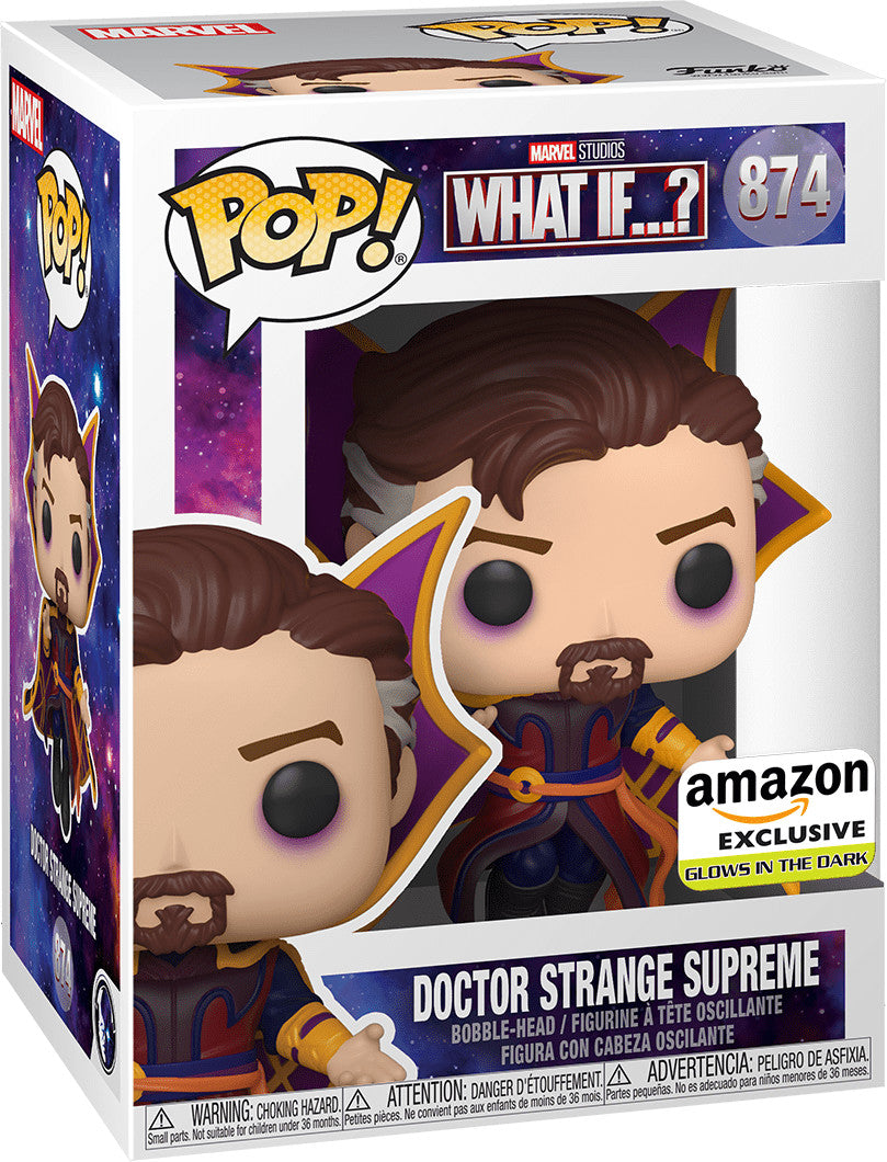 POP Figure: Marvel What If #0874 - Doctor Strange Supreme (Amazon)