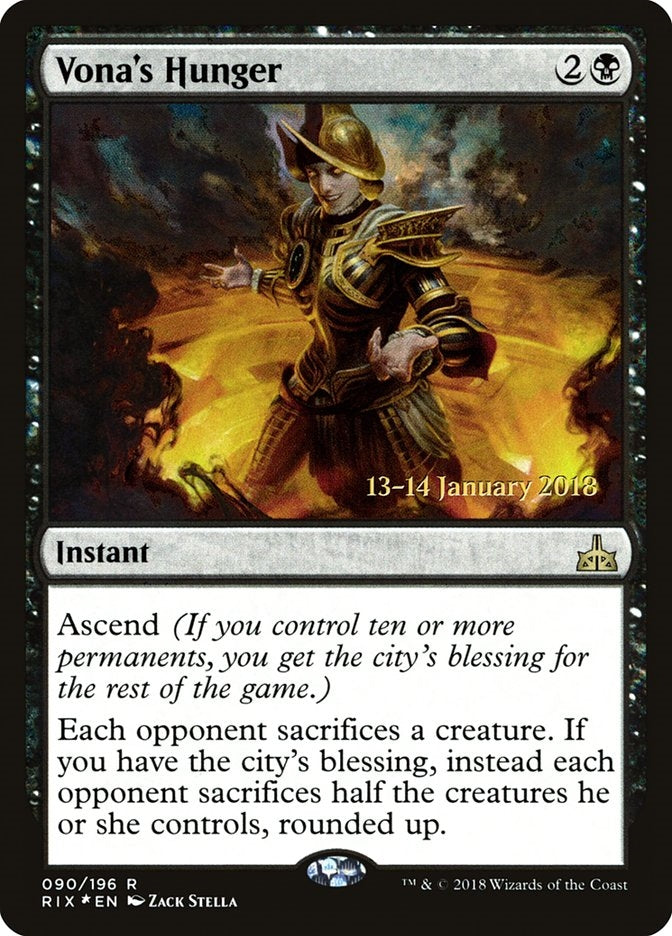 Vona's Hunger (RIX-R-PRE)