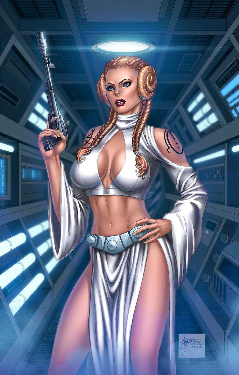 GFT PRES 2022 MAY 4TH COSPLAY PINUP SPEC CVR A REYES