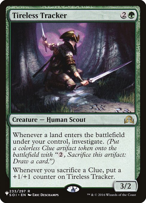 Tireless Tracker (SOI-R-LIST)