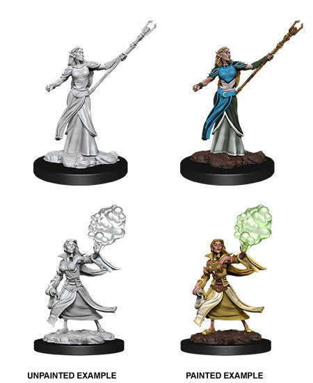 D&D: Nolzur's Marvelous Miniatures - Female Elf Sorcerer (90054)