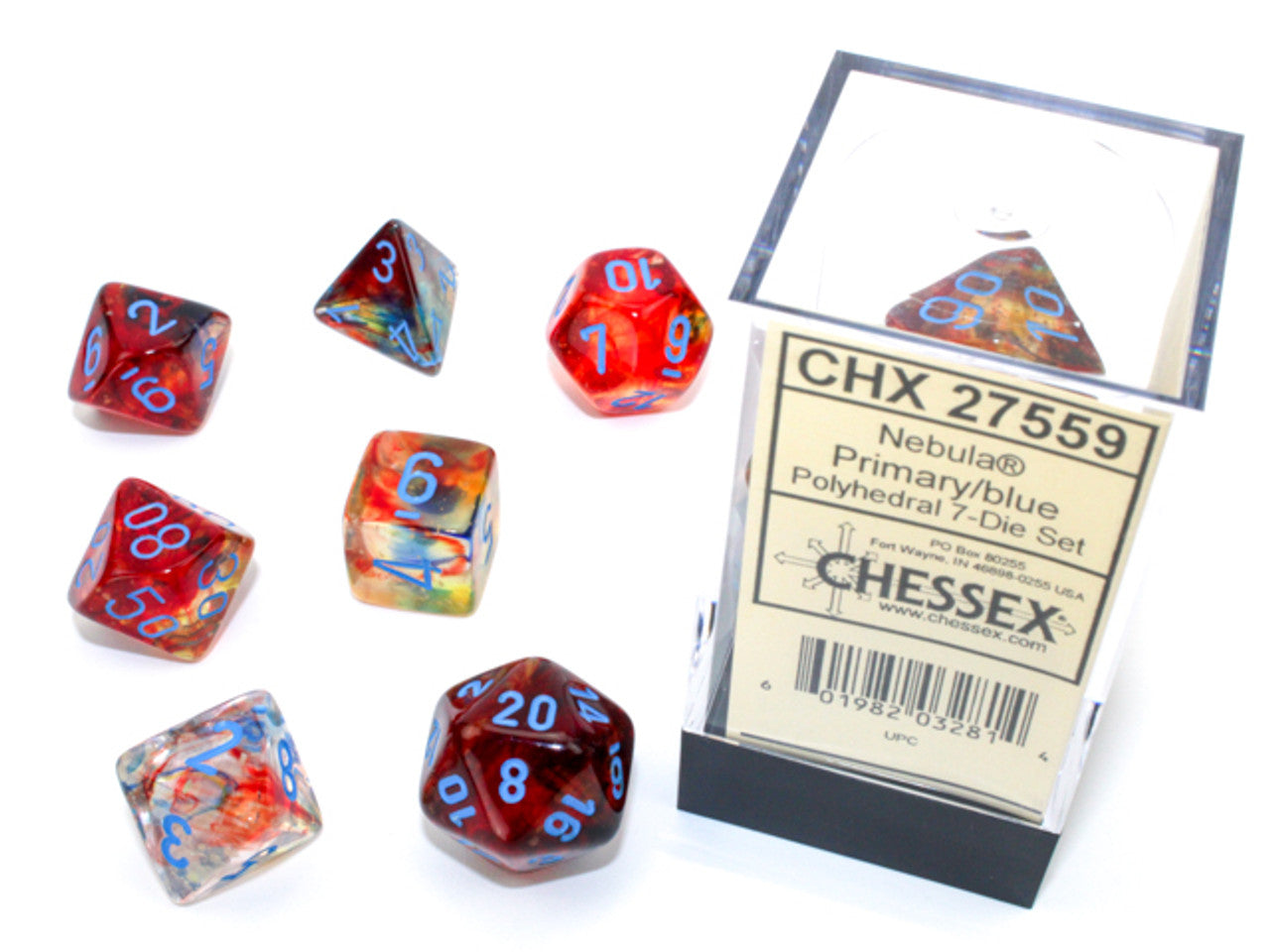 CHX27559: Nebula - Poly Set Primary w/ Blue (Luminary)