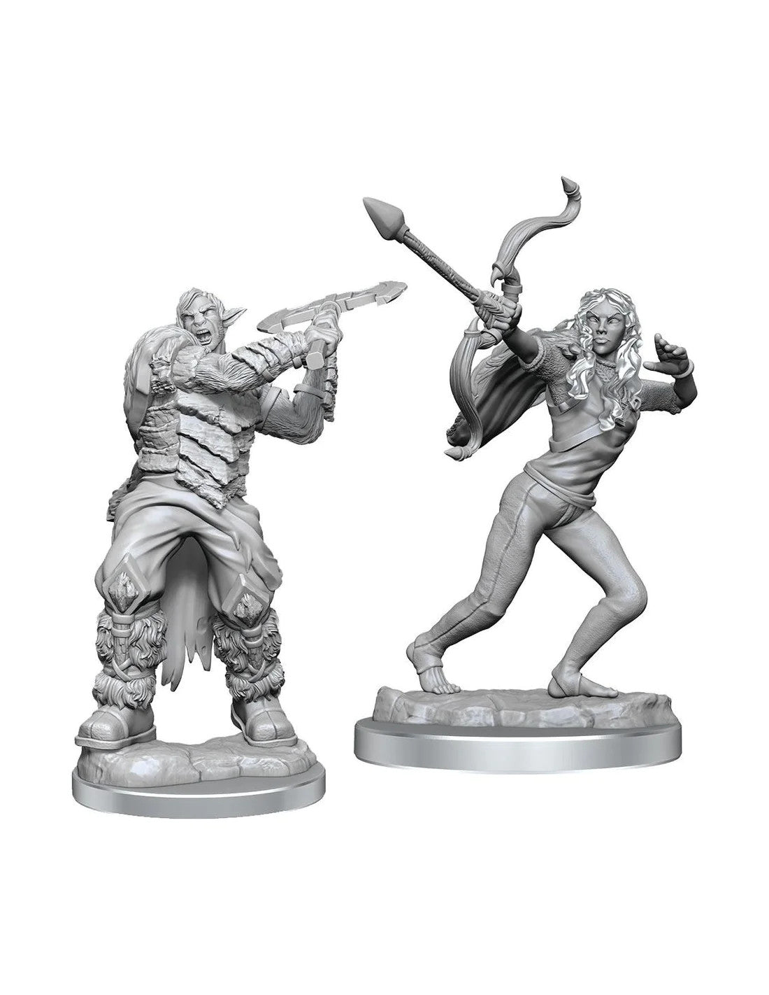 Critical Role: Unpainted Miniatures - Ashari Stoneguard & Ashari Skydancer (90631)