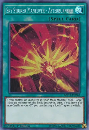 Sky Striker Maneuver- Afterbuners! (MP19-EN261)