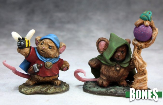 Bones 77290: Mousling Druid + Beekeeper