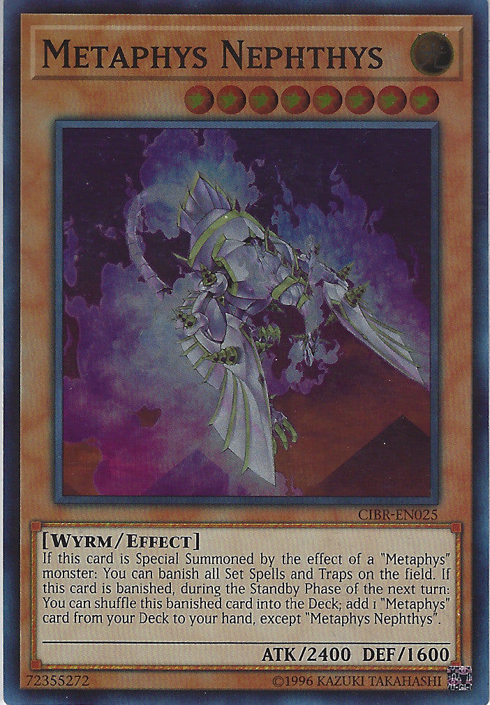 Metaphys Nephthys (CIBR-EN025) Super Rare - Near Mint Unlimited