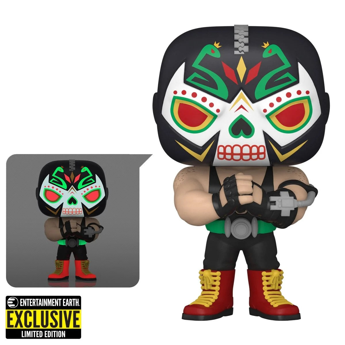 POP Figure: DC Dia De Los #0412 - Bane (EE) (Glow)