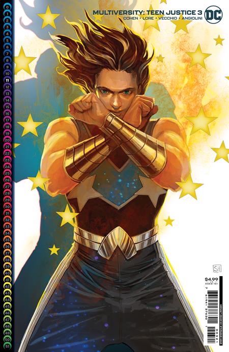 MULTIVERSITY TEEN JUSTICE #3 (OF 6) CVR B STEPHANIE HANS AQUAGIRL CARD STOCK VAR