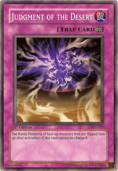 Judgment of the Desert (AST-103) Common - Near Mint 1st Edition