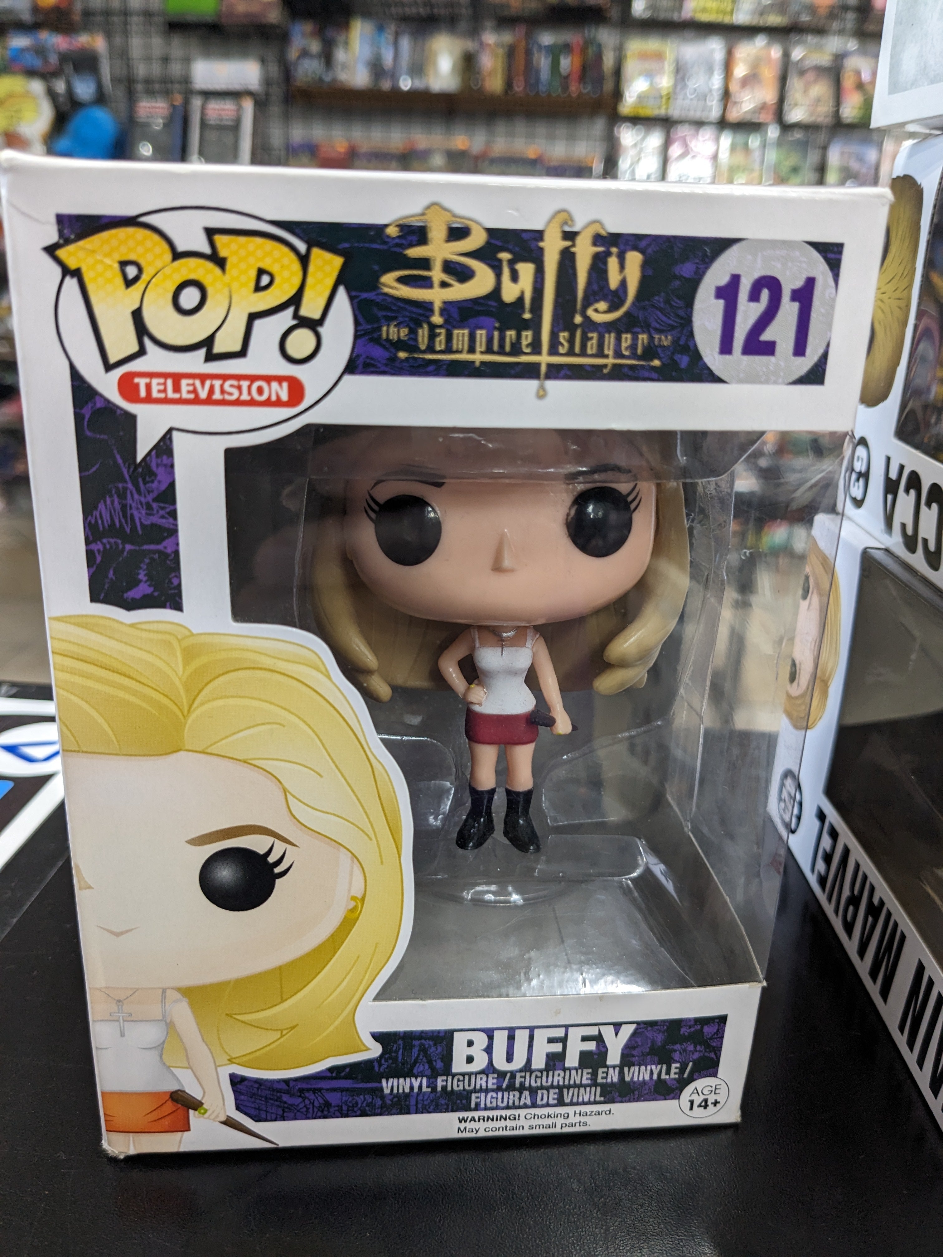 POP Figure: Buffy the Vampire Slayer #0121 - Buffy Summers (BOX DAMAGE)