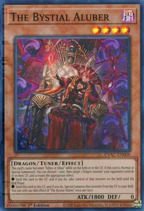The Bystial Aluber (CYAC-EN008) Super Rare - Near Mint 1st Edition