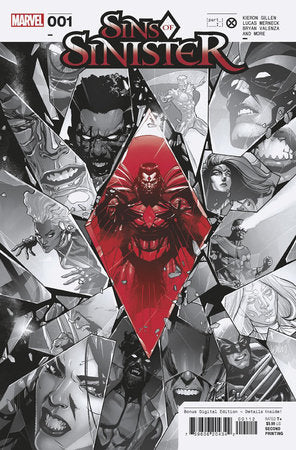 SINS OF SINISTER #1 LEINIL YU 2ND PRINTING VARIANT