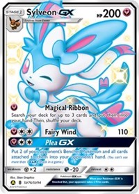Sylveon GX - SV76/SV94 (HIF:SV) Shiny Holo Rare - Near Mint Holofoil
