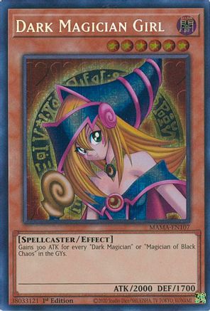 Dark Magician Girl (MAMA-EN107) Secret Pharaoh's Rare
