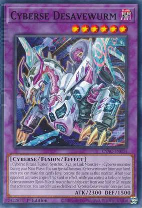 Cyberse Desavewurm (CYAC-EN034) Common - Near Mint 1st Edition