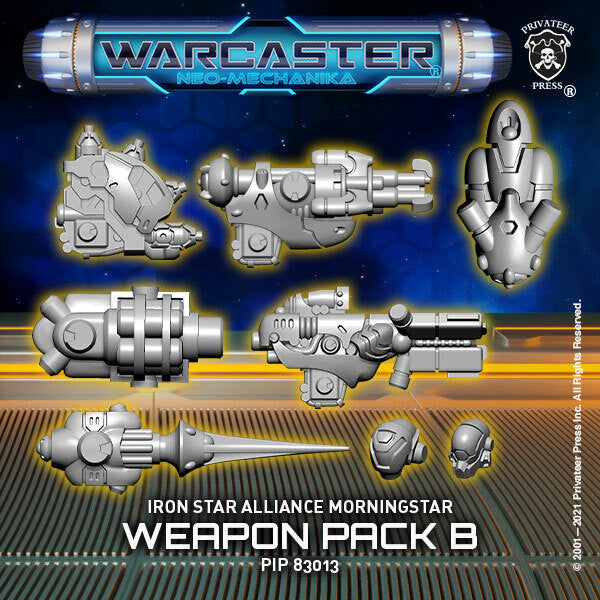 Warcaster: Iron Star Alliance Morningstar B Weapon Pack