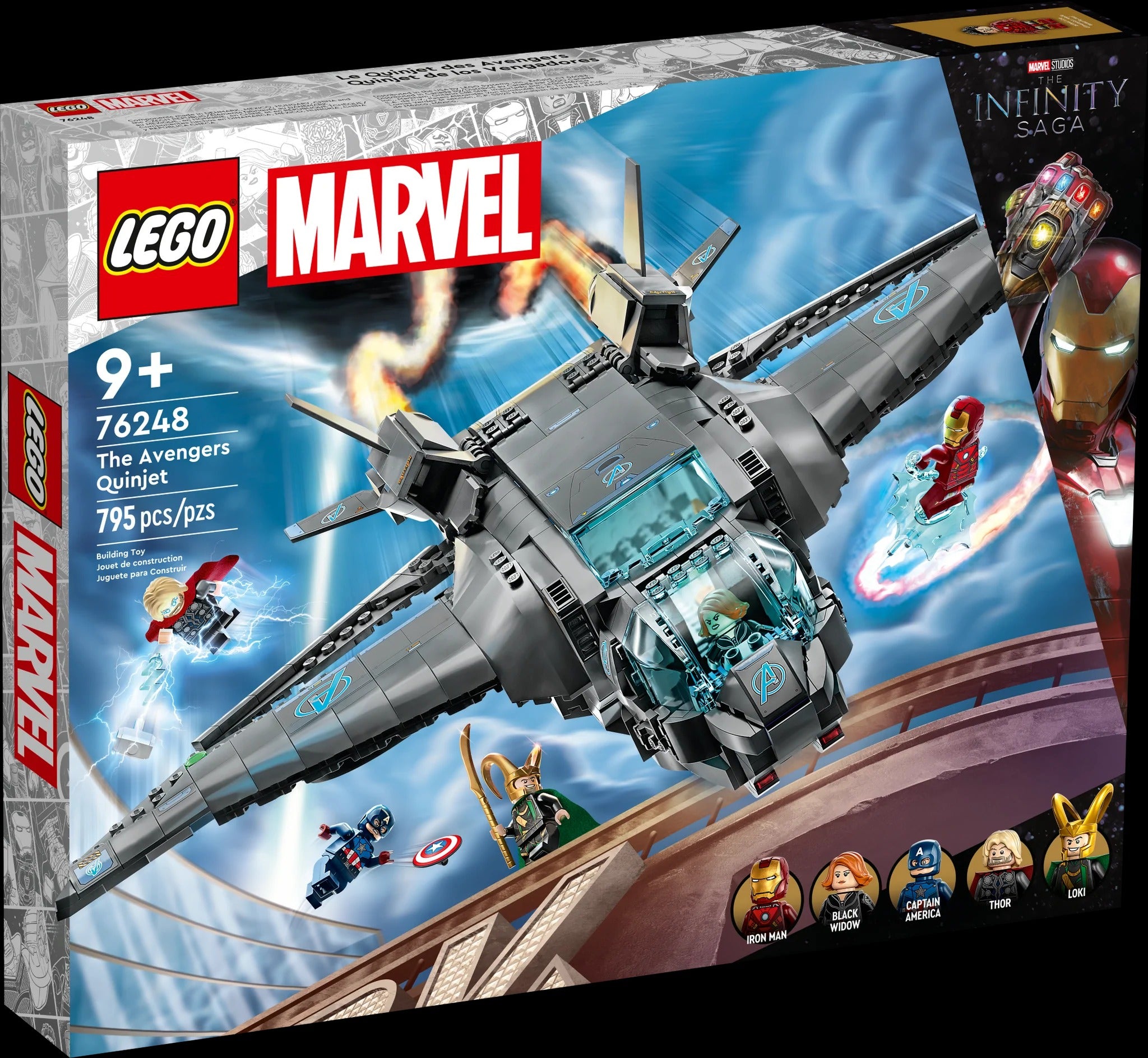 Lego: Marvel - Infinity Saga: The Avengers Quinjet (76248)