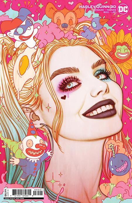 HARLEY QUINN #30 CVR B JENNY FRISON CARD STOCK VAR