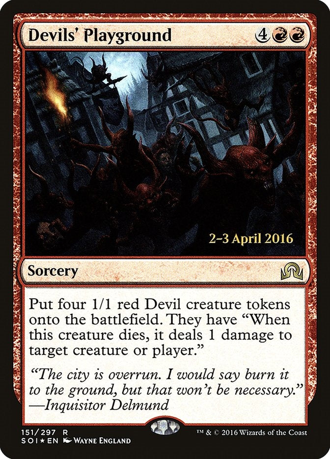 Devils' Playground (SOI-R-PRE)