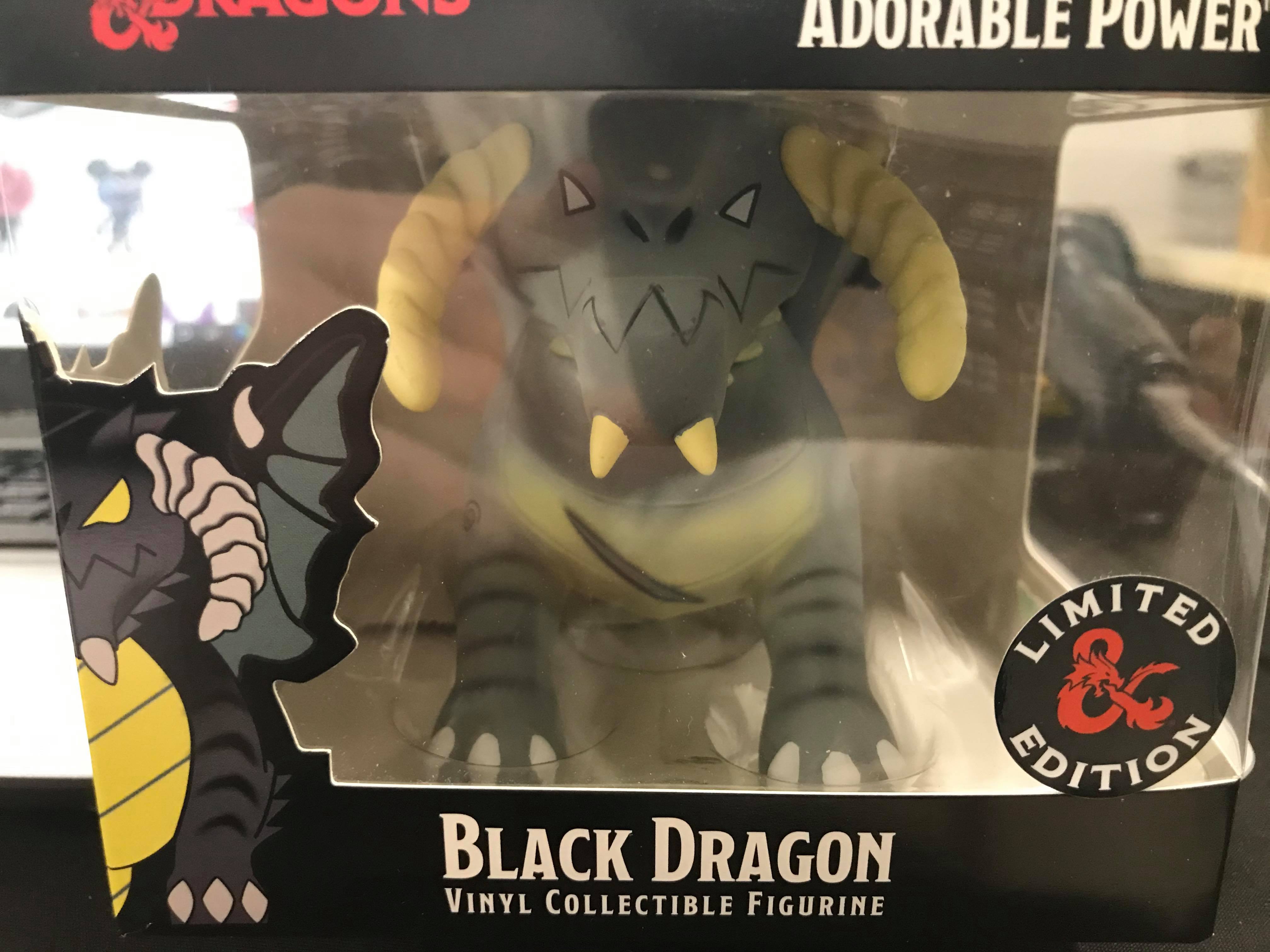 Ultra-PRO: Figurines of Adorable Power - D&D: Black Dragon Limited Edition