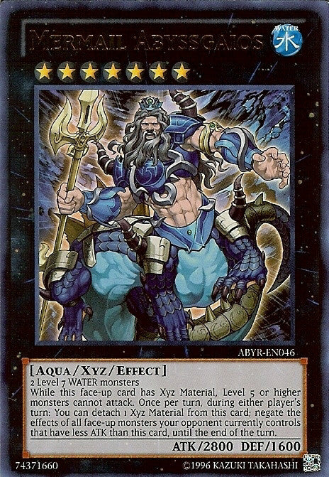 Mermail Abyssgaios (ABYR-EN046) Ultra Rare - Near Mint Unlimited